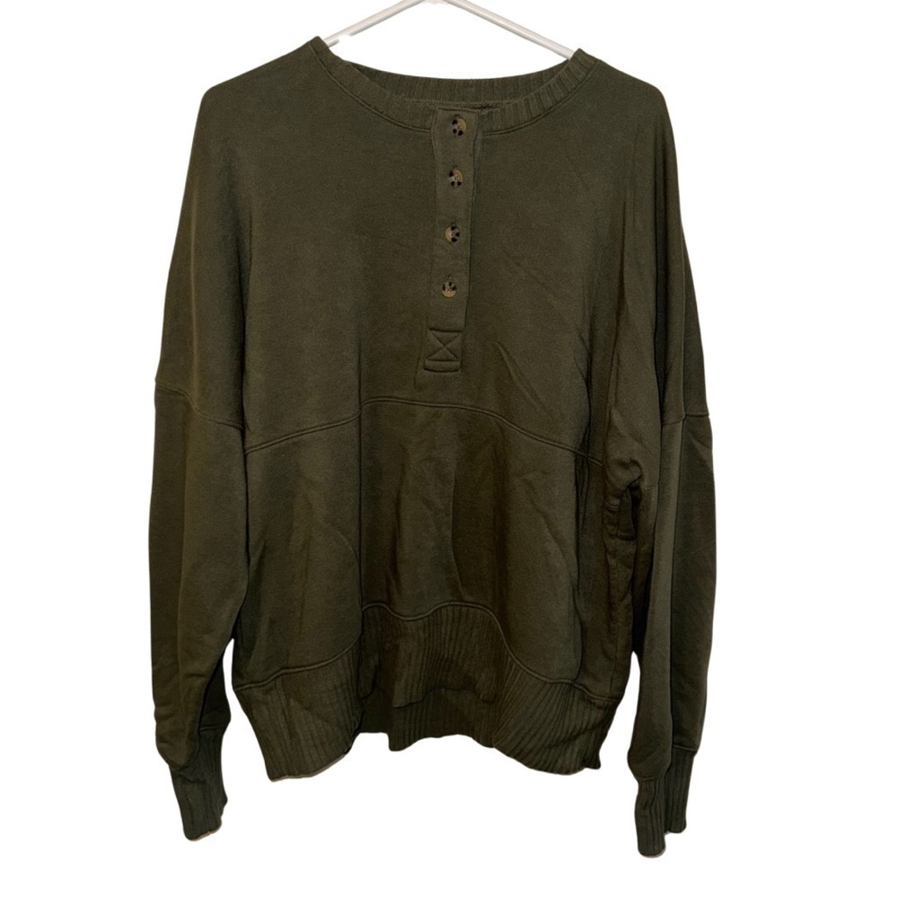 Arizona Jean Company Green Crewneck Sweater